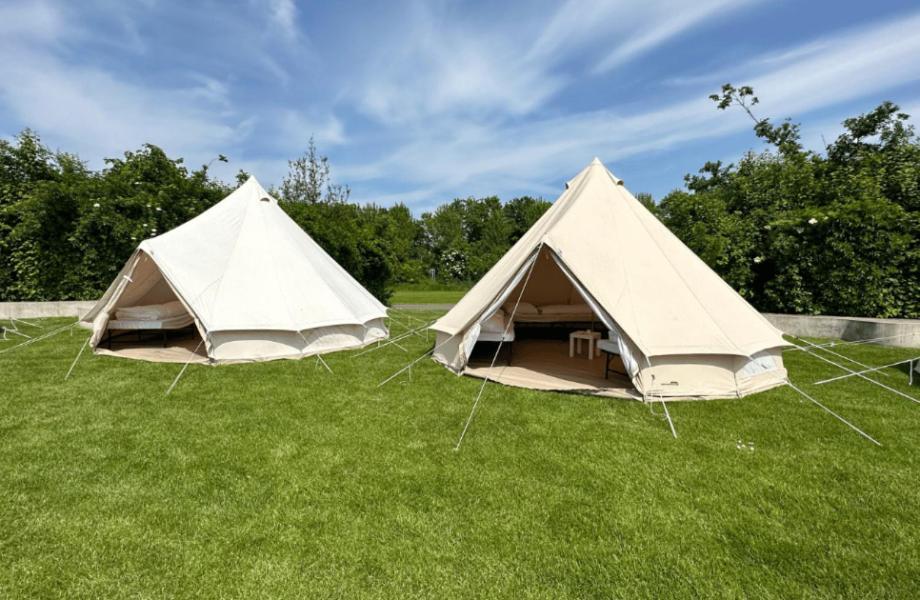 100 Jaar Tt Circuit Assen 2025 Glamping Incl Stroom Exterior foto