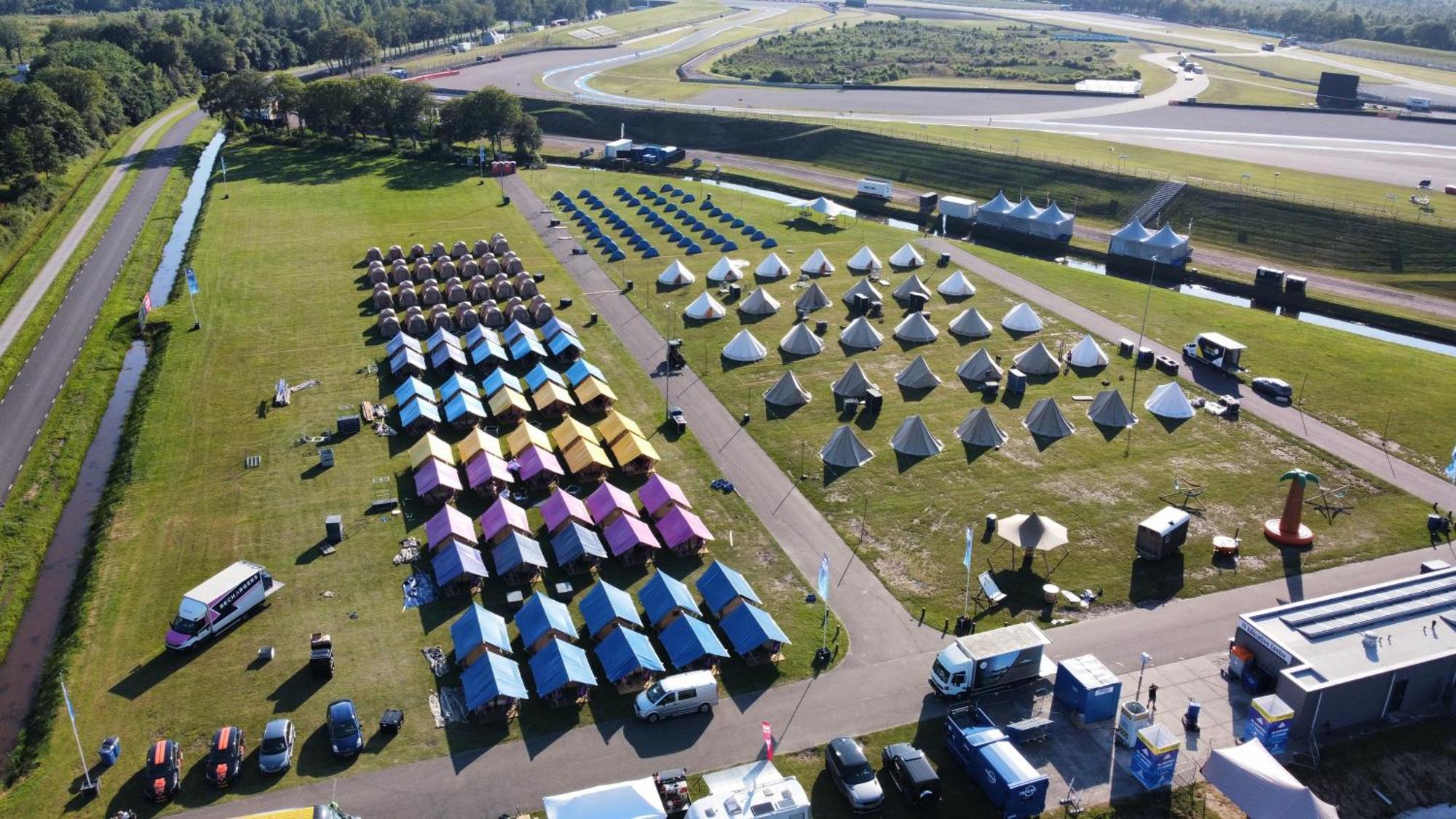 100 Jaar Tt Circuit Assen 2025 Glamping Incl Stroom Exterior foto